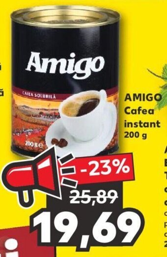Kaufland Amigo cafea instant 200g Ofertă