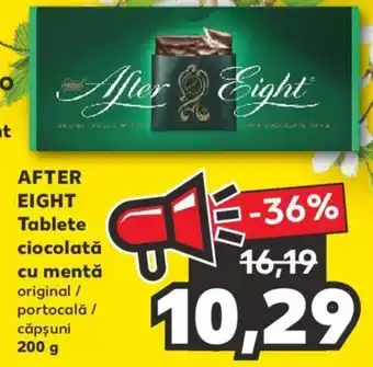 Kaufland After eight tablete ciocolată cu mentă 200g Ofertă