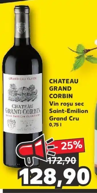 Chateau grand corbin vin roșu sec saint-emilion grand cru 0.75l