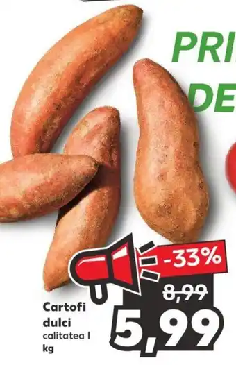 Kaufland Cartofi dulci kg Ofertă