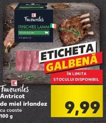 Kaufland Kaufland favourites antricot de miel irlandez 100g Ofertă