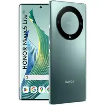 Altex Telefon honor magic5 lite, 128gb, 6gb ram, dual sim, emerald green Ofertă