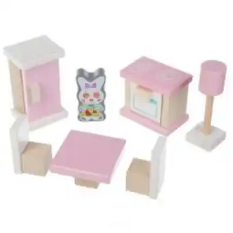 Jucarie din lemn cubika, set constructii my kitchen