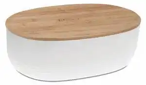 Favi Cutie pentru pâine kela namur, 37,5 x 23 cm, alb Ofertă