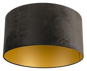 Favi Abajur velur negru 50/50/25 cu interior auriu Ofertă