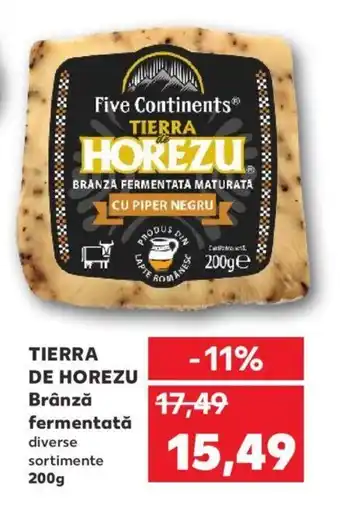 Kaufland Tierra de horezu Brânză fermentată 200g Ofertă