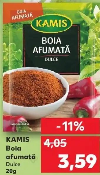 Kaufland Kamis boia afumată 20g Ofertă