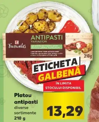 Kaufland Kaufland favourites platou antipasti 210g Ofertă