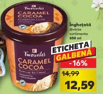 Kaufland Kaufland favourites înghețată 500ml Ofertă