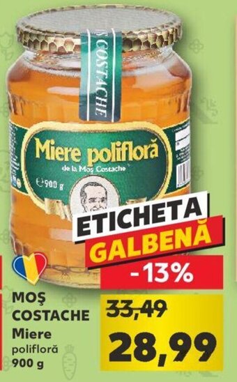 Kaufland Moș costache miere 900g Ofertă