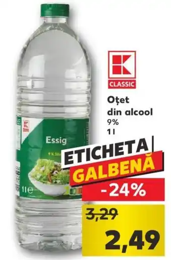 Kaufland Kaufland classic oțet din alcool 1l Ofertă