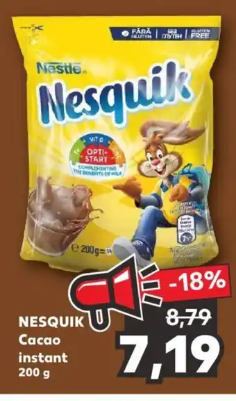Nestle sequik cacao instant 200g
