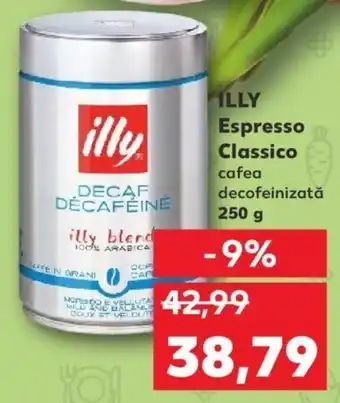 Kaufland Illy espresso classico 250g Ofertă