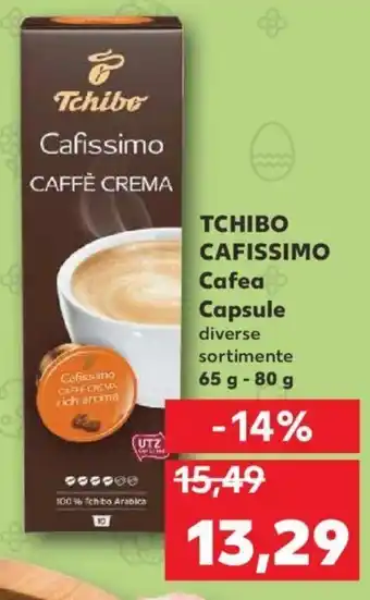 Kaufland Tchibo cafissimo cafea capsule 65 - 80 g Ofertă