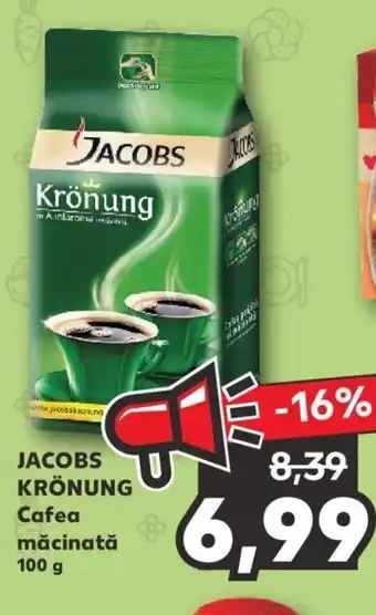 Jacobs krönung cafea măcinată 100g