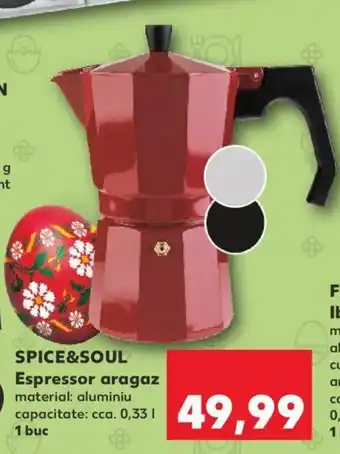 Kaufland Spice & soul espressor aragaz 1 buc Ofertă