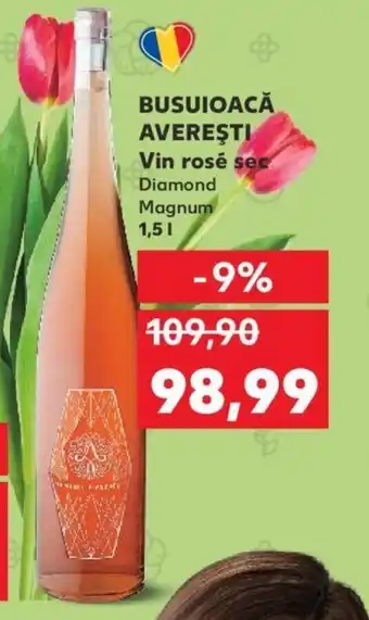 Busuioacă averești vin rosé sec 1.5l