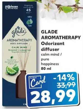 Kaufland Glade aromatherapy odorizant diffuser 80ml Ofertă