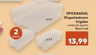 Spice&soul Organizatoare frigider 1 buc/1 set