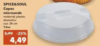 Kaufland Spice&soul Capac microunde 1 buc Ofertă