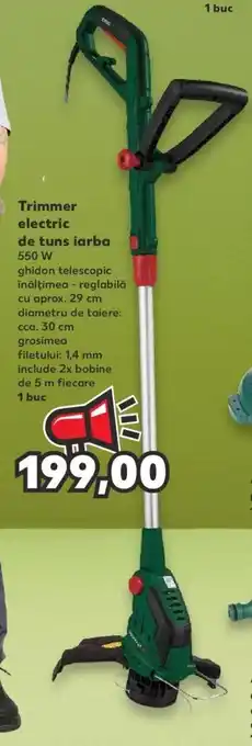 Parkside Trimmer electric de tuns iarba 1 buc