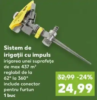 Kaufland Country side Sistem de irigații cu impuls 1 buc Ofertă