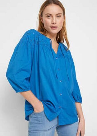 Bonprix Bluză cu broderie spartă Ofertă