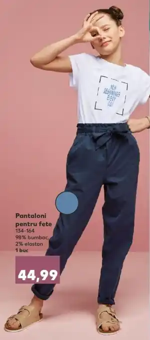 Kaufland Hip&hopps Pantaloni pentru fete 1 buc Ofertă
