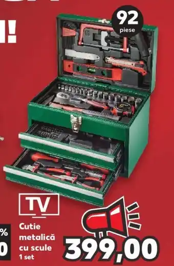 Kaufland Parkside Cutie metalică cu scule 1 set Ofertă