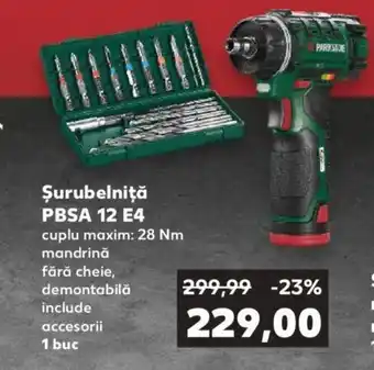 Parkside Șurubelniță PBSA 12 E4 1 buc