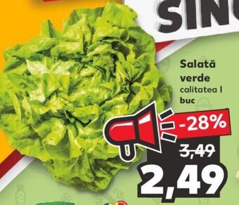 Kaufland Salată verde buc Ofertă