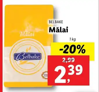 Lidl Belbake Mălai 1 kg Ofertă