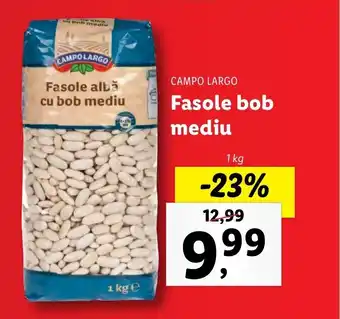Lidl Campo largo Fasole bob mediu 1kg Ofertă
