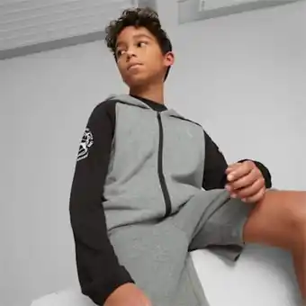 Active sports full-zip hoodie youth