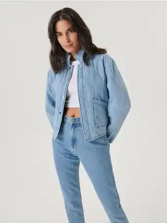 Geacă din denim, oversized