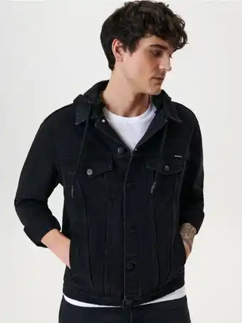 Sinsay Geacă din denim, cu glugă Ofertă
