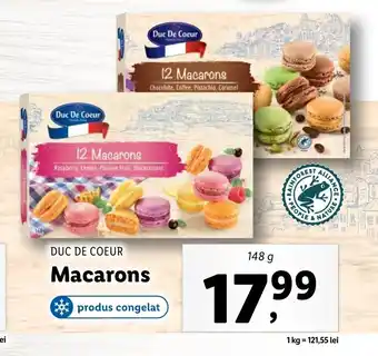Lidl Duc de coeur Macarons 148g Ofertă