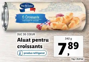 Lidl Duc de coeur Aluat pentru croissants 340g Ofertă