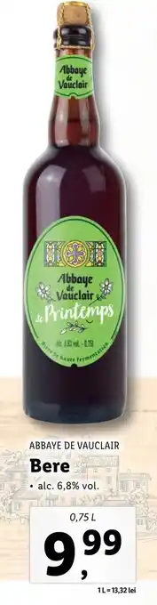 Abbaye de vauclair Bere 0,75l