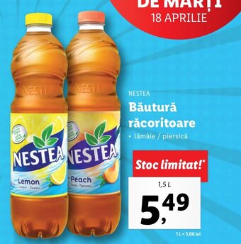 Lidl Nestea Băutură răcoritoare 1,5l Ofertă