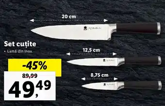 Lidl Masterpro Set cuțite set Ofertă