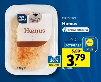 Chef select Humus 250g