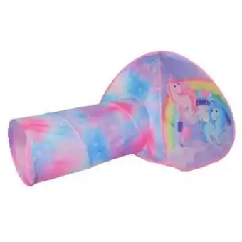 Noriel Cort cu tunel pentru copii iplay-toys unicorn Ofertă