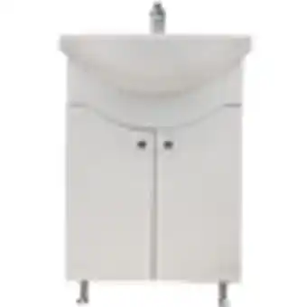 MatHaus Baza cu lavoar sanitop britney, mdf-pal, alb, 55 x 44 x 81 cm Ofertă