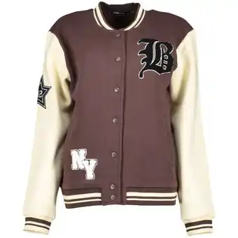 Sweat jacket with color block