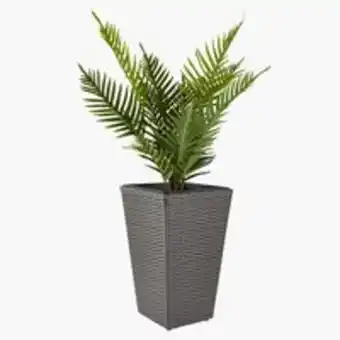 JYSK Ghiveci blommor 31x31x50 gri Ofertă