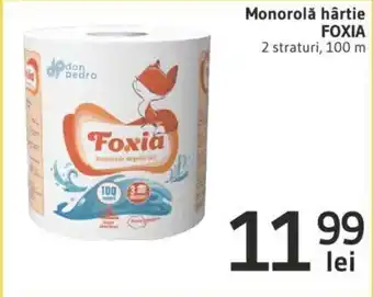 Supeco Foxia Monorolă hârtie 100m Ofertă