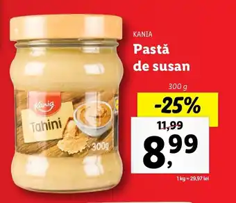 Lidl Kania Pastă de susan Ofertă