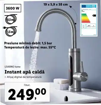 Lidl Livarno home Instant apă caldă 1 buc Ofertă