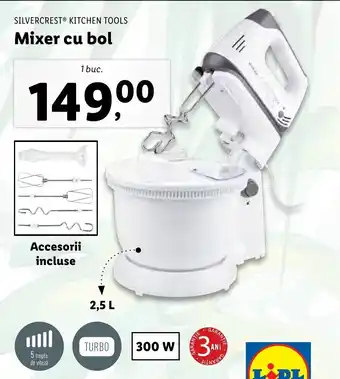 Lidl Silvercrest kitchen tools Mixer cu bol Ofertă
